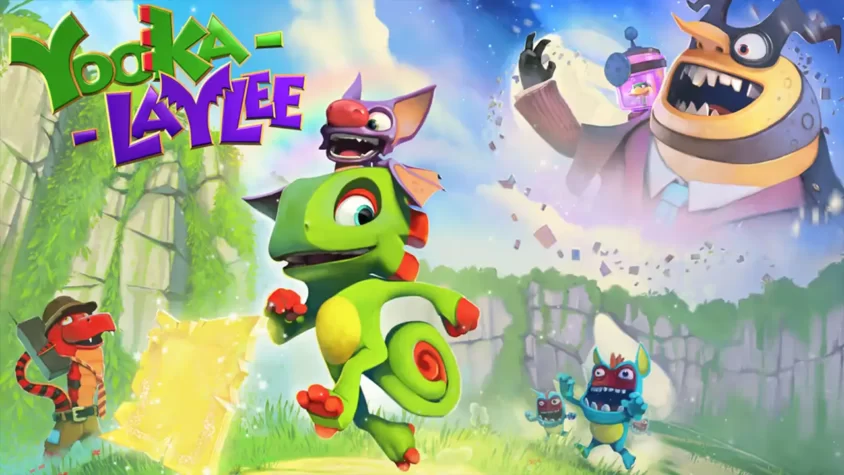 Yooka-Laylee - обложка обложка игры Yooka-Laylee