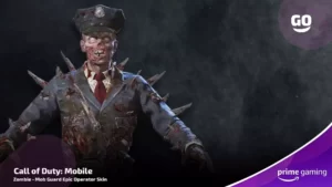 Зацени эксклюзивный облик Zombie — Mob Guard для Call of Duty: Mobile от Prime Gaming
