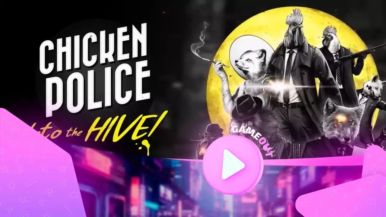 Chicken police: Into the hive! — официальный трейлер демо-версии на Steam Next Fest