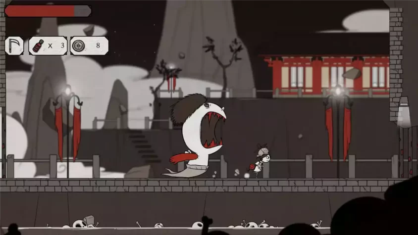 Игровой процесс 8Doors Arum’s Afterlife Adventure, паркур по опасным платформам