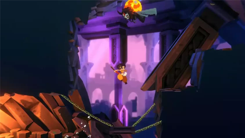 Скриншот с игрового процесса Akatori