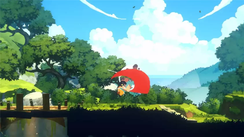 Скриншот с игрового процесса Akatori