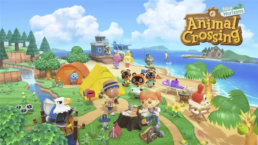 Обложка игры Animal Crossing New Horizons: остров, на котором ничего не происходит