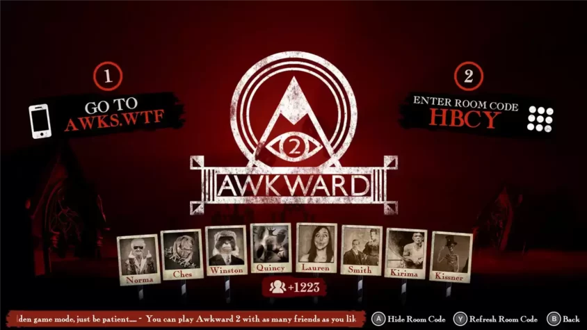 Скриншот из игры Awkward 2, где игрок должен выбрать более отвратительный вариант ответа.