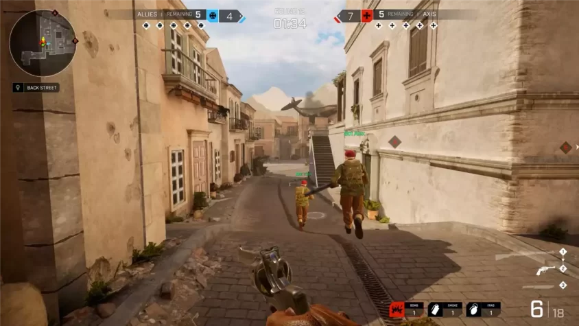 Скриншот из игры BATTALION Legacy с долгим ожиданием боя