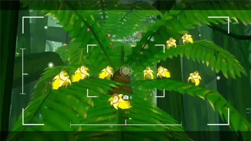 Скриншот из игры Beasts of Maravilla Island с руинами на фоне природы