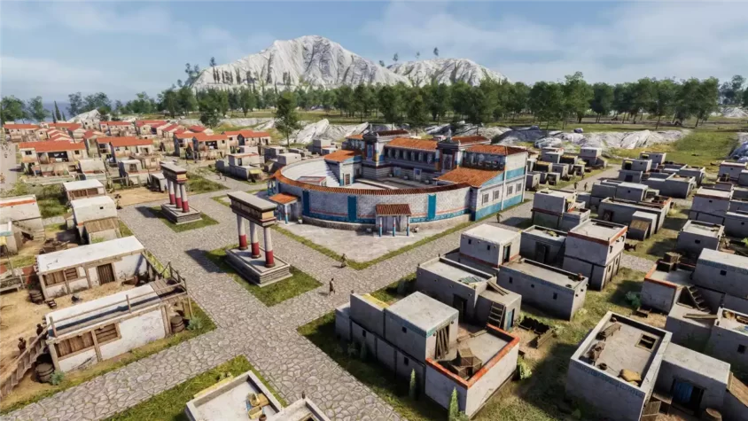 Строительство в древнегреческом стиле в Builders of Greece