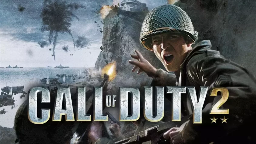 Обложка Call of Duty 2 Обложка игры Call of Duty 2
