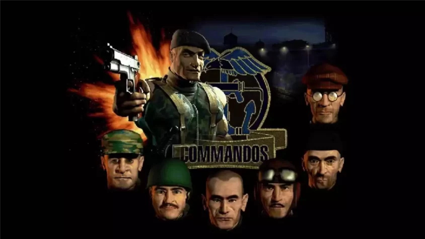 Обложка Commandos Behind Enemy Lines Обложка игры Commandos Behind Enemy Lines