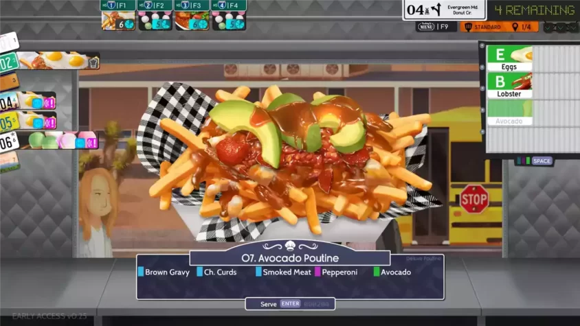Приготовление авокадо путин в Cook, Serve, Delicious! 3?!