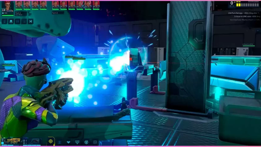 Скриншот игры Cyber Knights: Flashpoint - бой с охраной