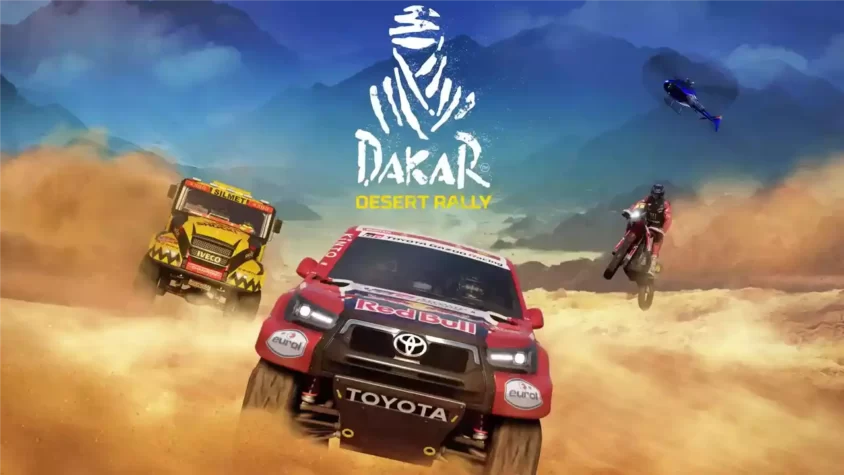 Dakar Desert Rally – ну да, снова песок Обложка игры Dakar Desert Rally
