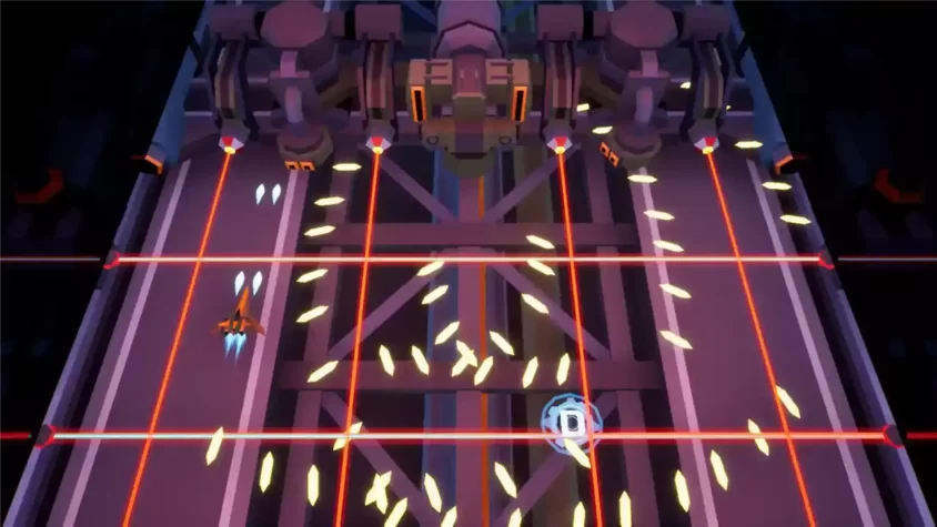 Скриншот из игры Dark Gravity: атака на врага
