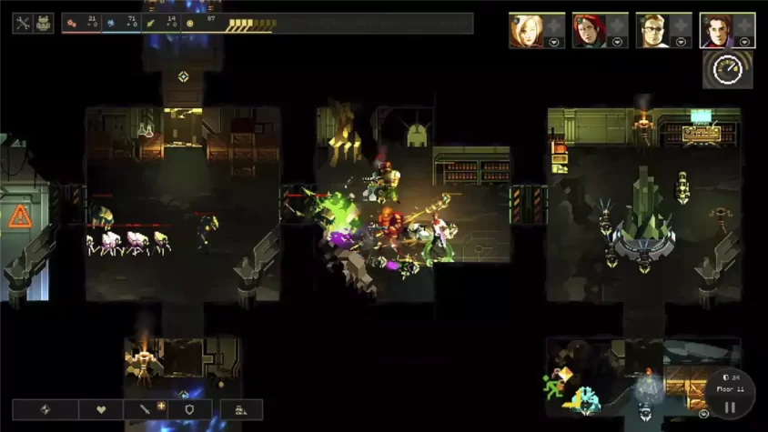 Скриншот из игры Dungeon of the ENDLESS 3