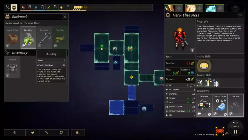Скриншот из игры Dungeon of the ENDLESS 5