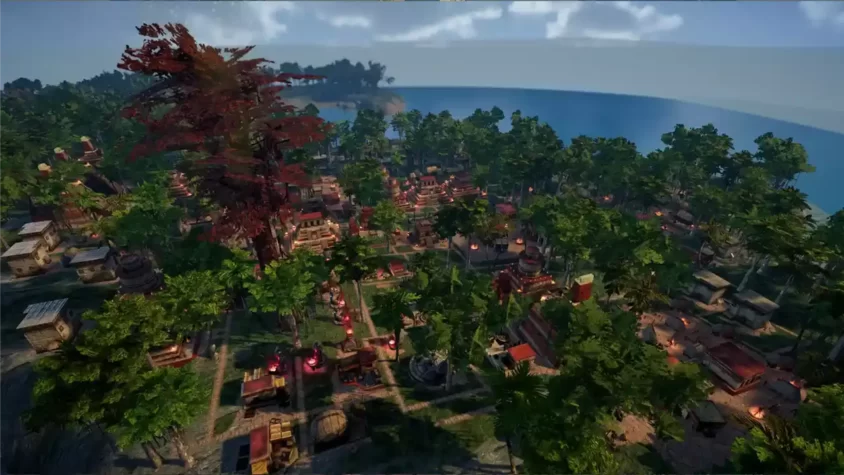 Пейзаж города в El Dorado: The Golden City Builder