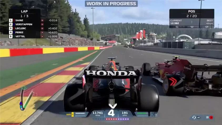 Гонка с видом от первого лица в F1 2021