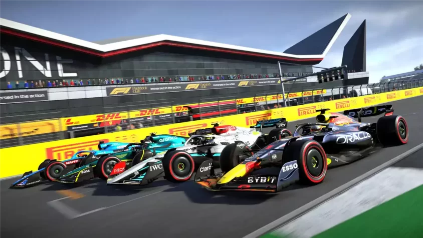 Гонка на ночной трассе в Сингапуре в F1 22