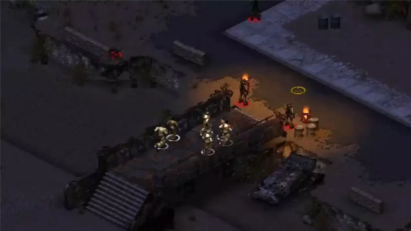 Screenshot 5 Fallout Tactics: Brotherhood of Steel (Здесь, конечно, тоже все не так уж и безопасно)