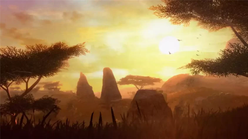 Закат в Far Cry 2