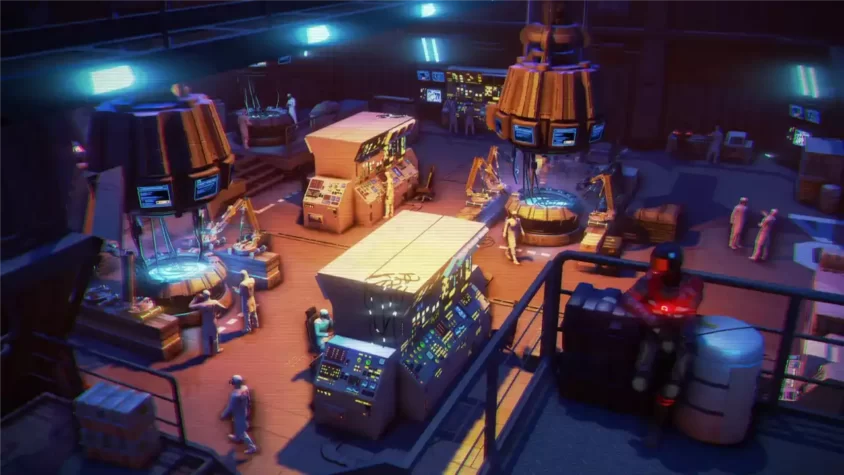 Скриншот из игры Far Cry 3 Blood Dragon, стрельба с большого расстояния