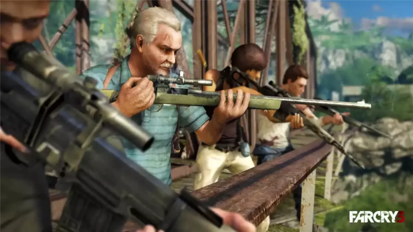 Снайперская дуэль в Far Cry 3