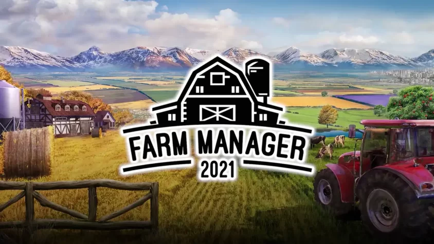 Farm Manager 2021: Виртуальная ферма с тысячей задач Обложка игры Farm Manager 2021