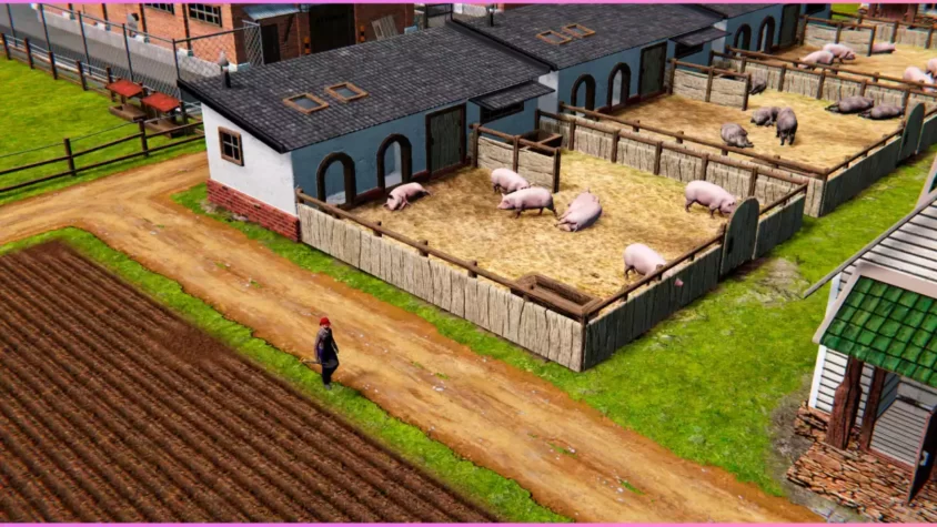 Свинина на ферме в Farm Manager 2021
