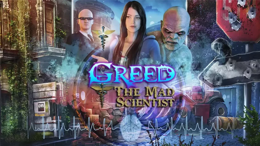 Обложка игры Greed The Mad Scientist