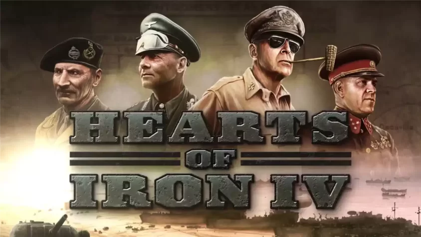 Обложка игры Hearts of Iron IV