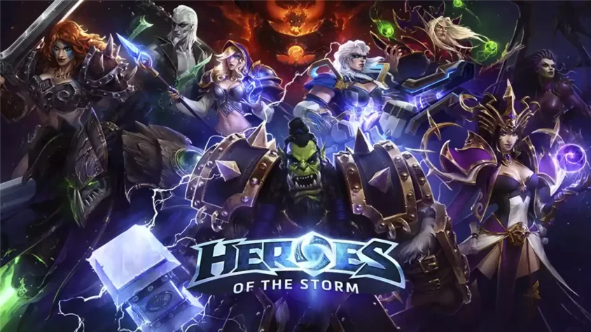 Heroes of the Storm: Обложка Обложка игры Heroes of the Storm