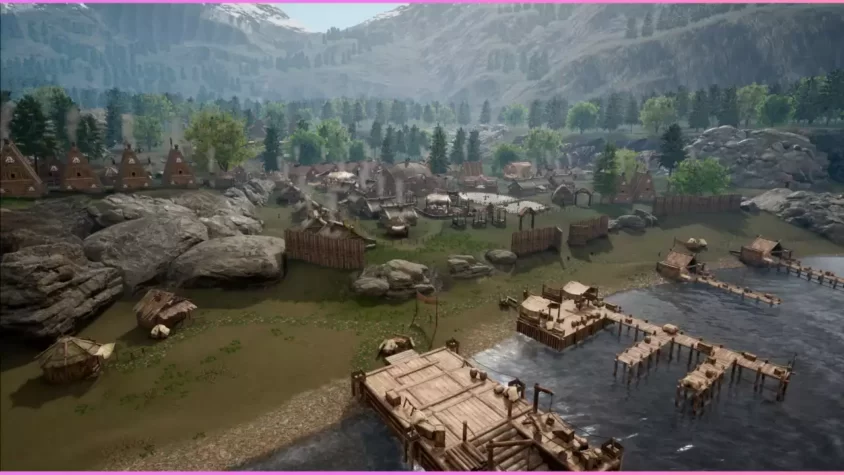 Спокойное поселение в Land of the Vikings