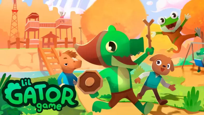 Lil Gator Game: Обложка Обложка игры Lil Gator Game