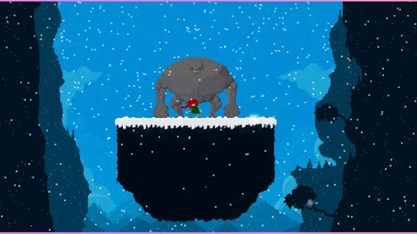 Снежный монстр и герой в Mable & The Wood