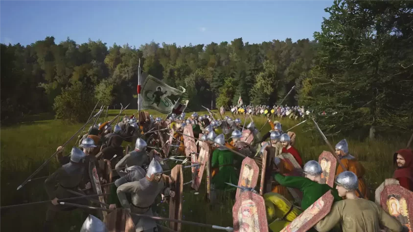 Жилые здания в Manor Lords