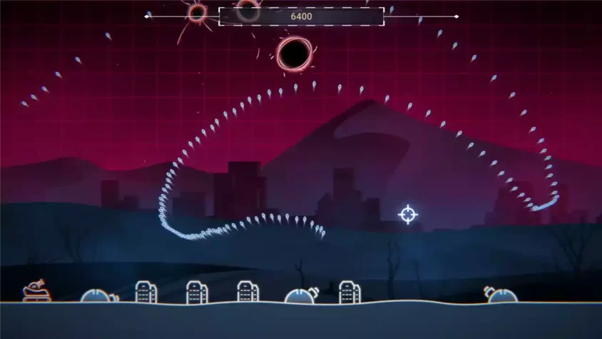 Скриншот игры — Футуристический противник с лазерами