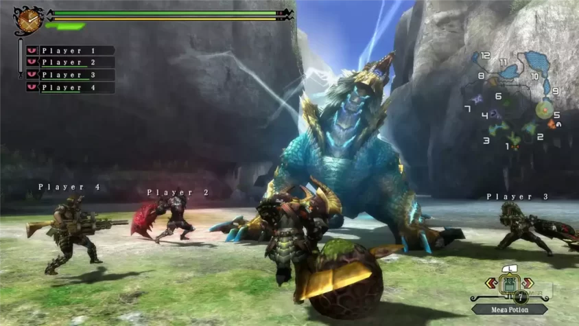 Monster Hunter 3 Ultimate: сражение с гигантским чудовищем