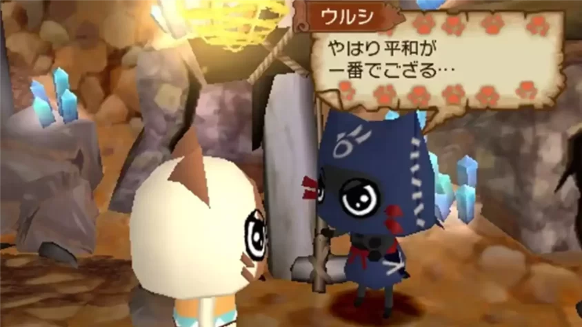 Подземелье в Monster Hunter Diary Poka Poka Airu Village