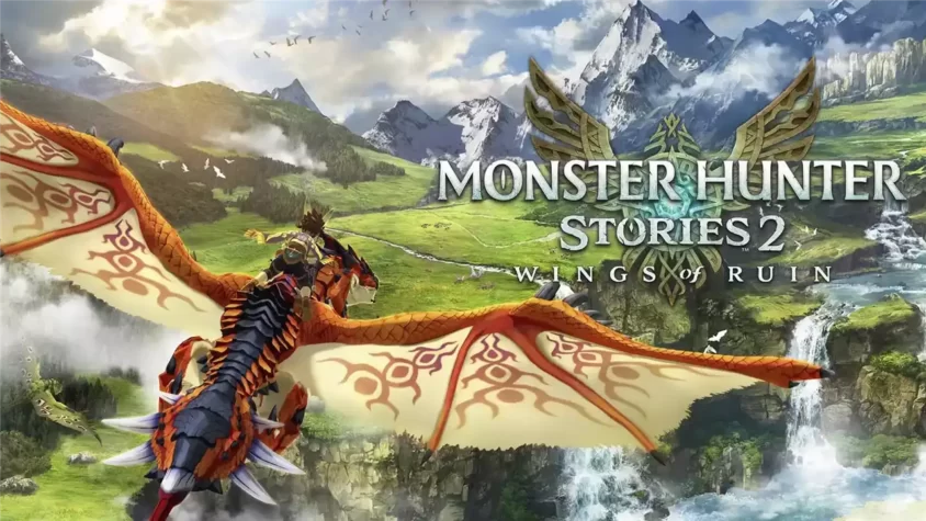 Monster Hunter Stories 2: Wings of Ruin - Обложка Обложка игры Monster Hunter Stories 2: Wings of Ruin