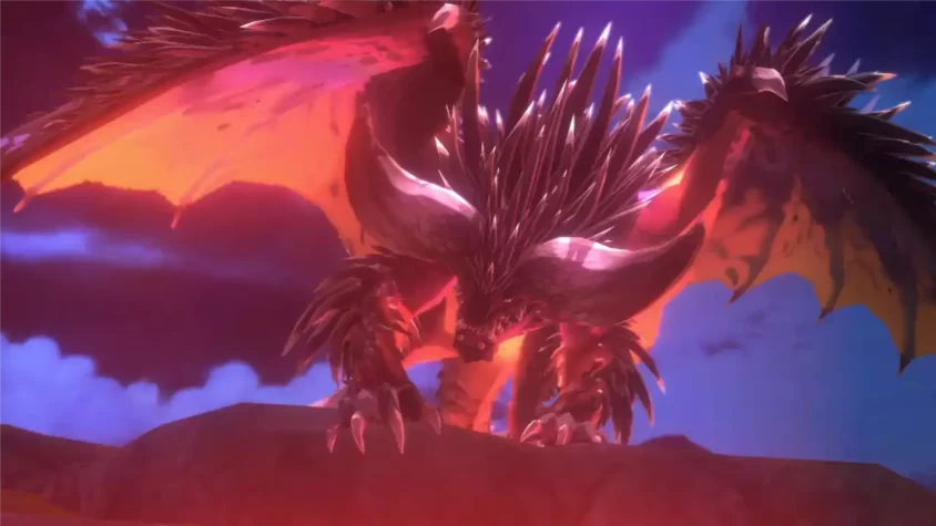 Грозный дракон в Monster Hunter Stories 2: Wings of Ruin