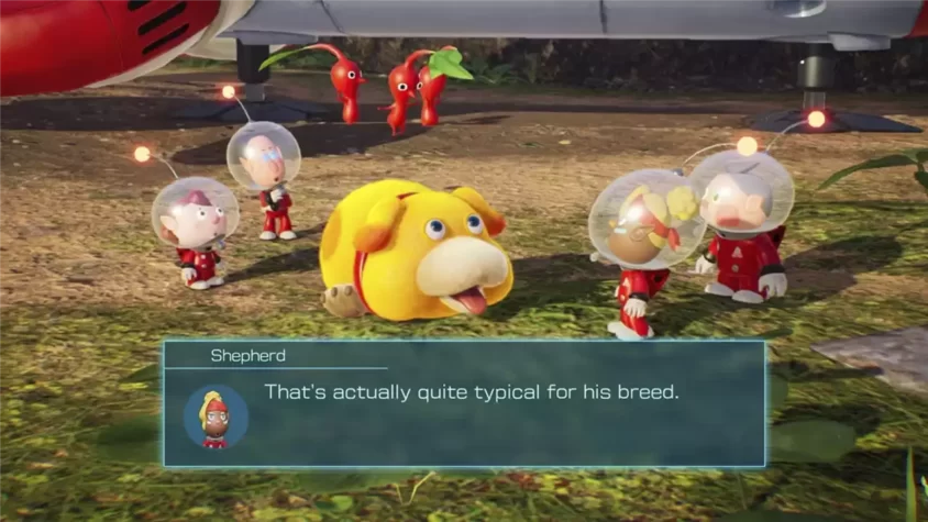Скриншот из игры Pikmin 4