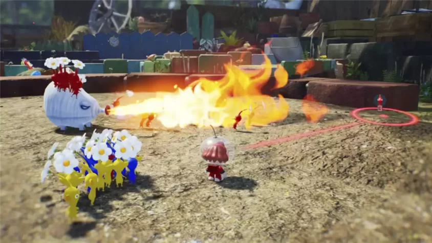 Скриншот из игры Pikmin 4