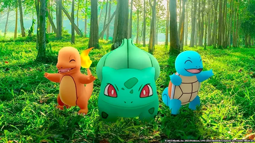 Покемоны возле воды в Pokémon GO