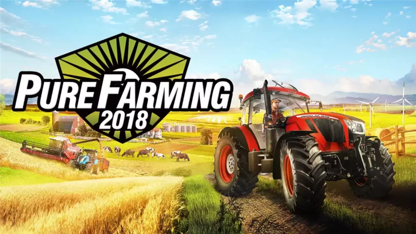 Обложка игры Pure Farming 2018