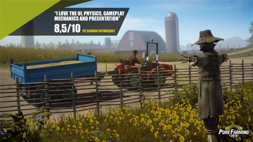 Теплица с помидорами в Pure Farming 2018