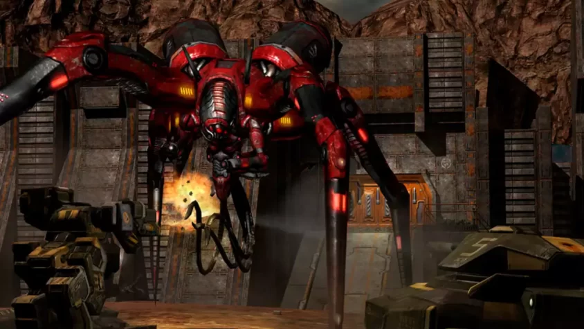 Робот-паук в Quake 4