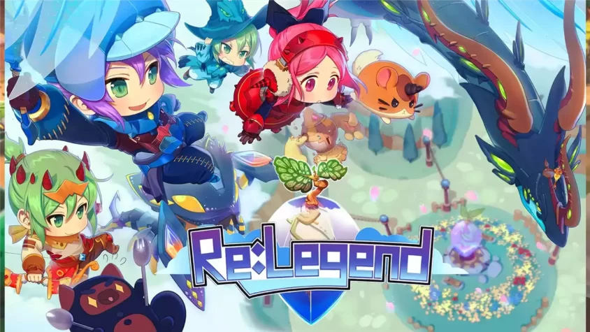 Обложка Re:Legend Главные персонажи Re:Legend и их питомцы
