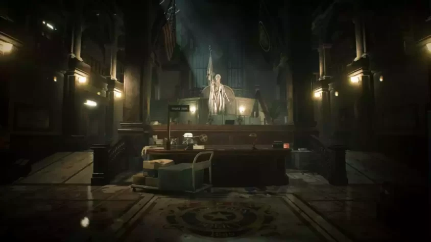 Полицейский участок в Resident Evil 2