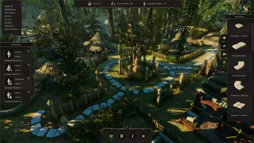 Скриншот Robin Hood Sherwood Builders, строительство