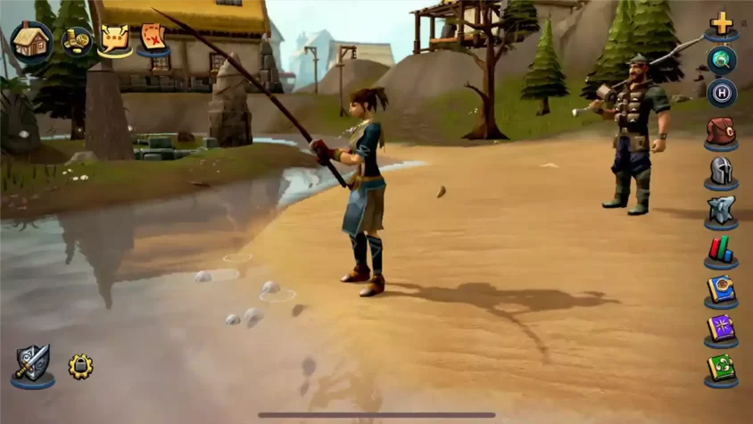Рыбацкие мечты в новом мире RuneScape